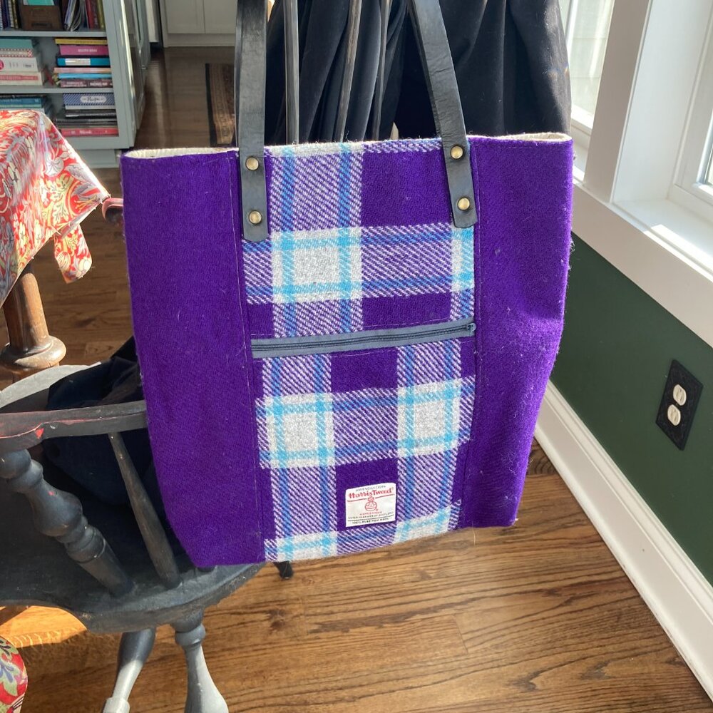 Harris Tweed Bag - Picture 3 of 6
